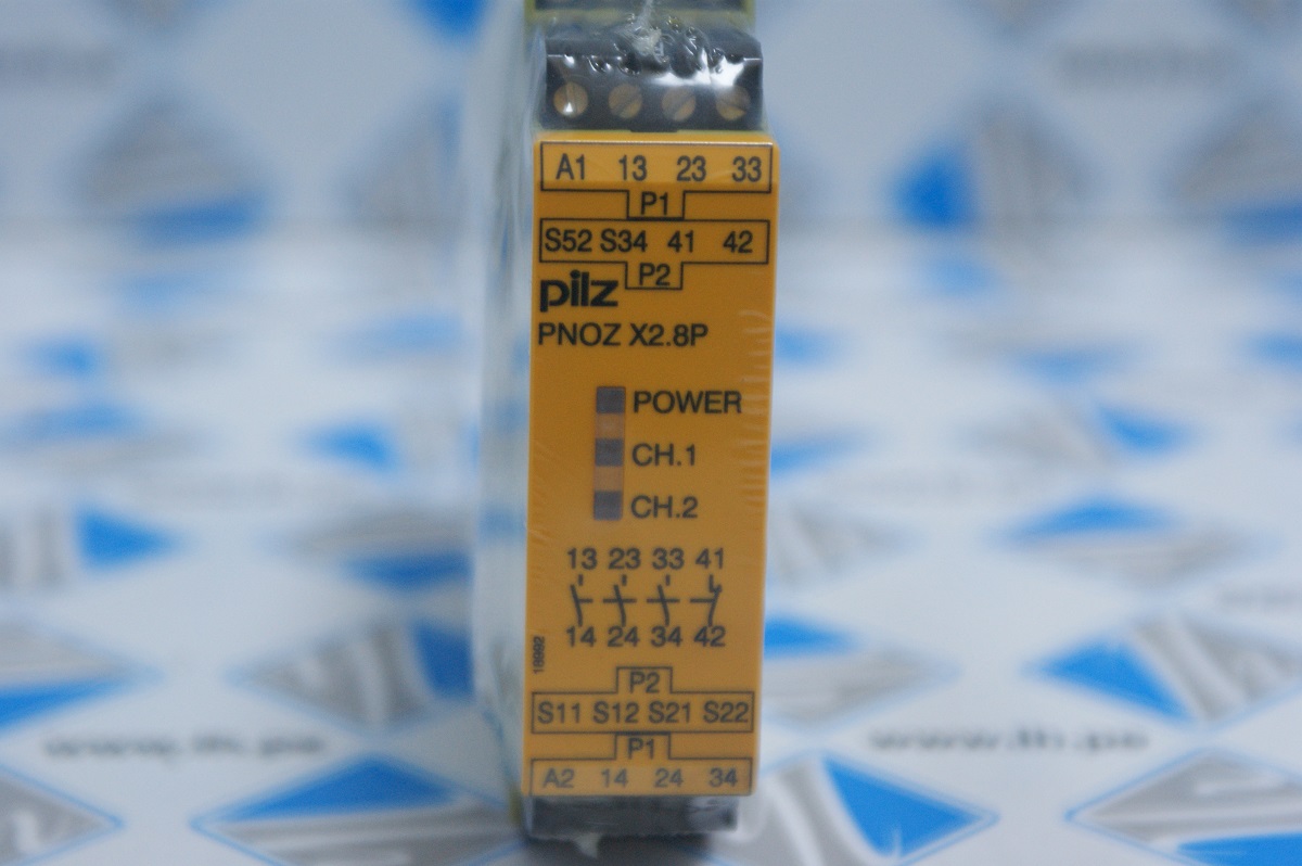 777302 PNOZ X2.8P               Módulo relay de seguridad, PNOZ X2.8P, 24-240VAC